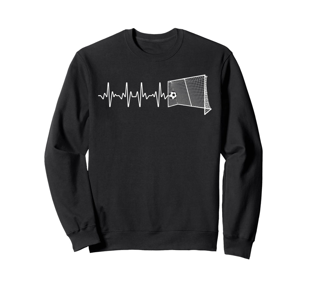 Soccer Art Goalie Football Soccer Lover Sweatshirt - Graphic Print Unisex
