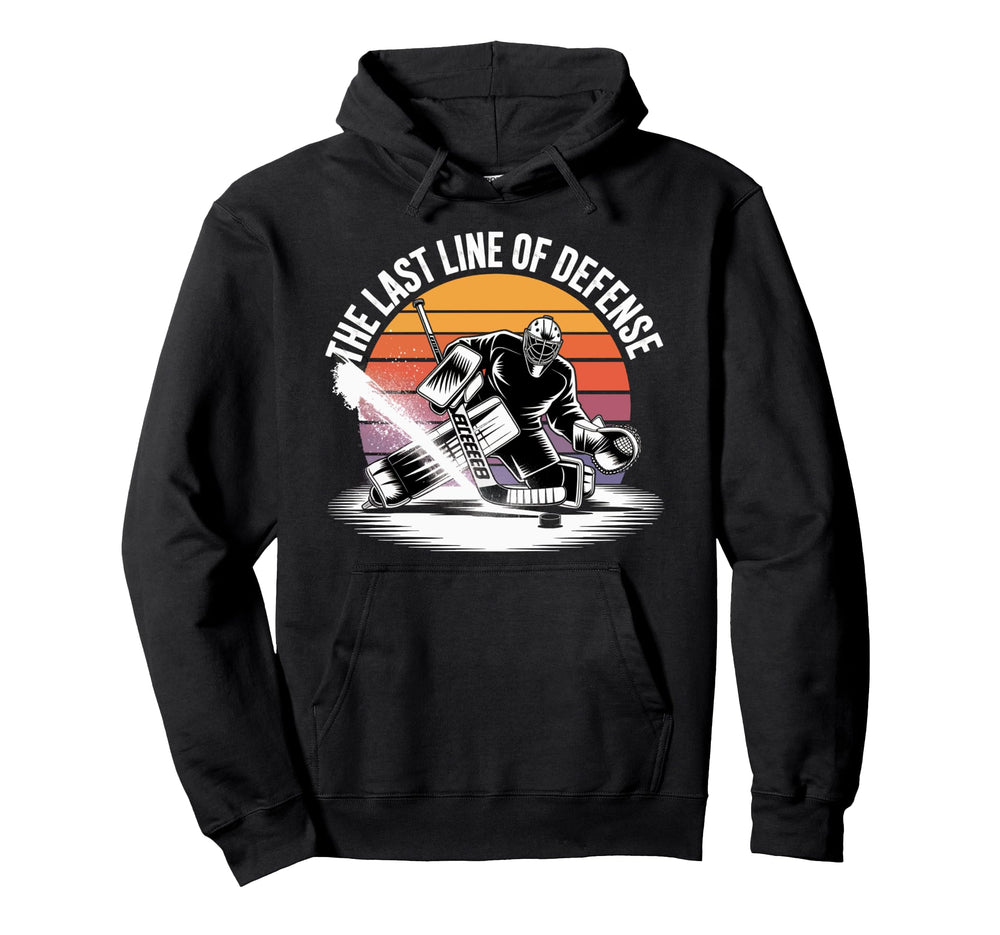 Hockey Player Penalty Box Hockey Hoodie - Minimalist Print Unisex
