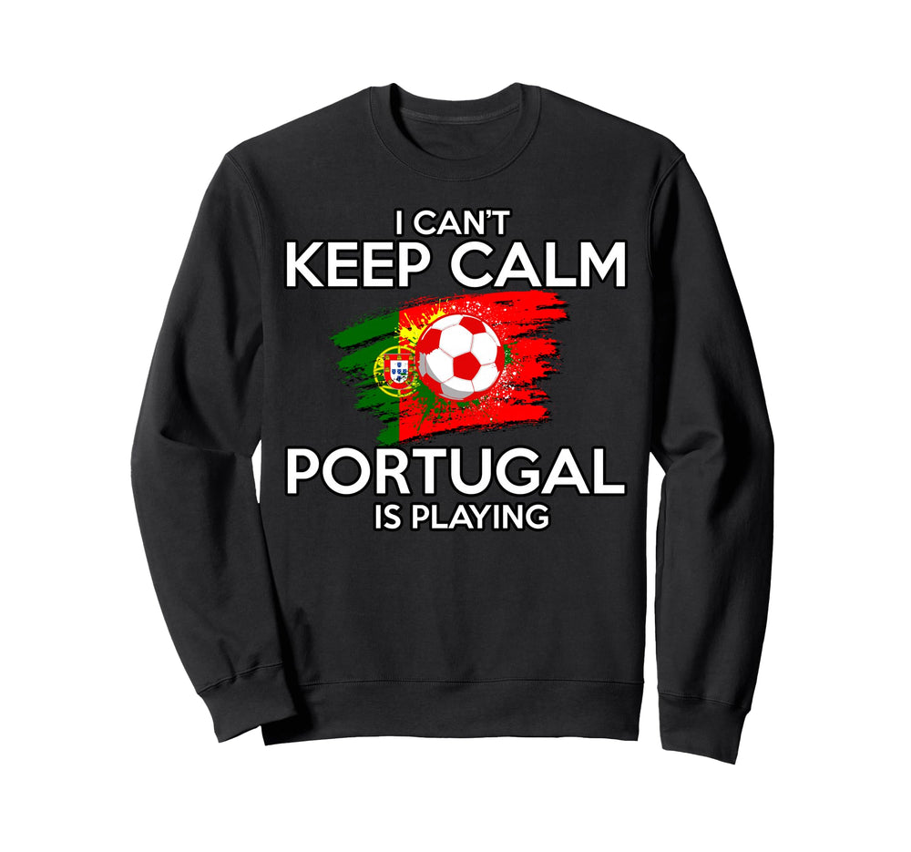 Portugal Football Fan Soccer Sweatshirt - Casual Everyday Wear Men Women