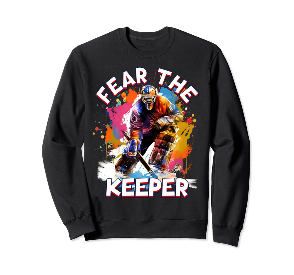 Goalie Ice Hockey Goalkeeper Sport Sweatshirt - Streetwear Style Unisex