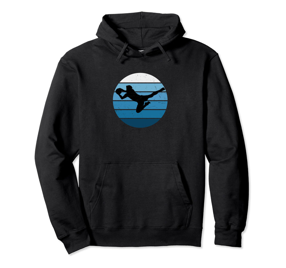 Football Player Womens Goalkeeper Hoodie - Novelty Apparel Men Women