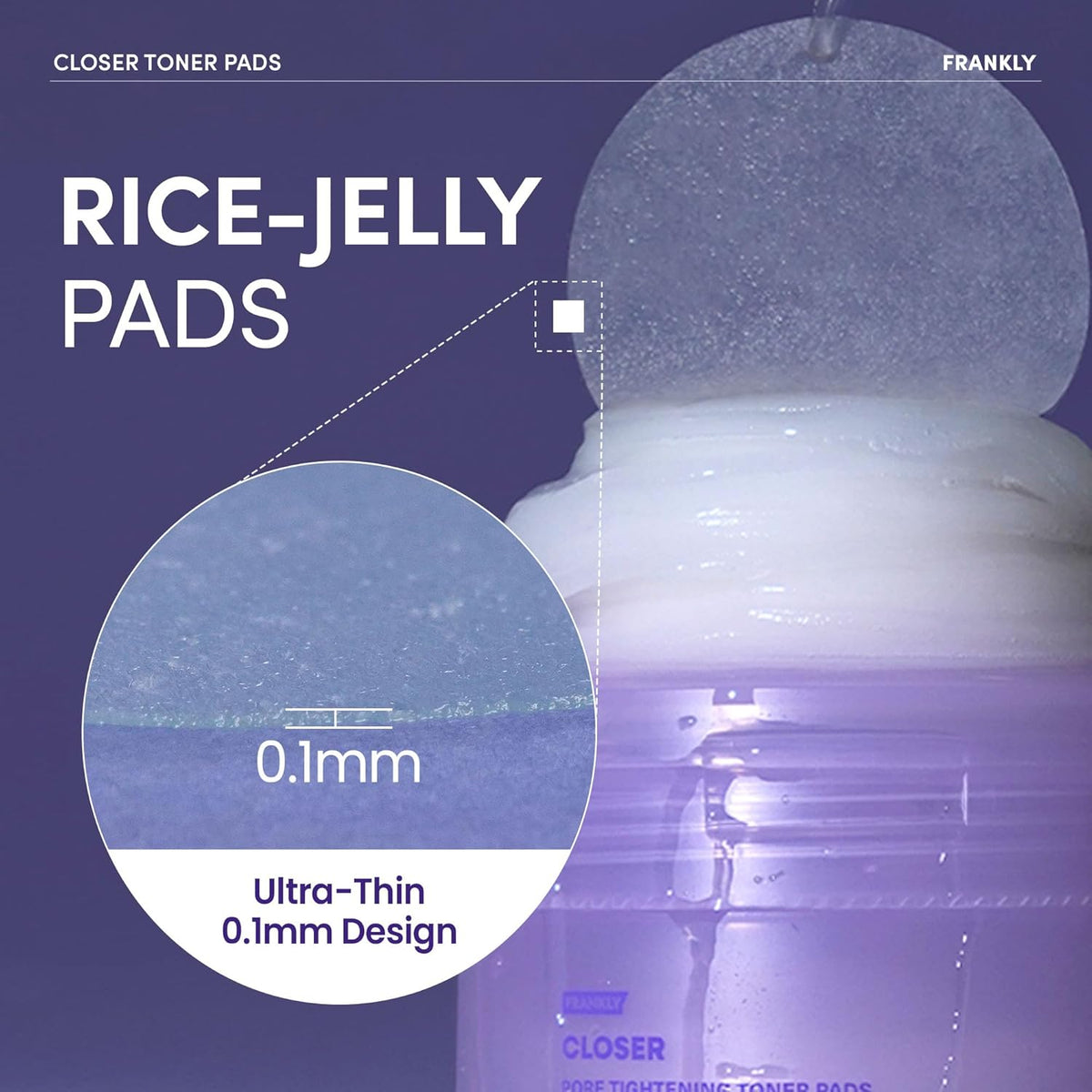 Frankly Closer Pore Tightening Toner Pads - Snipetell