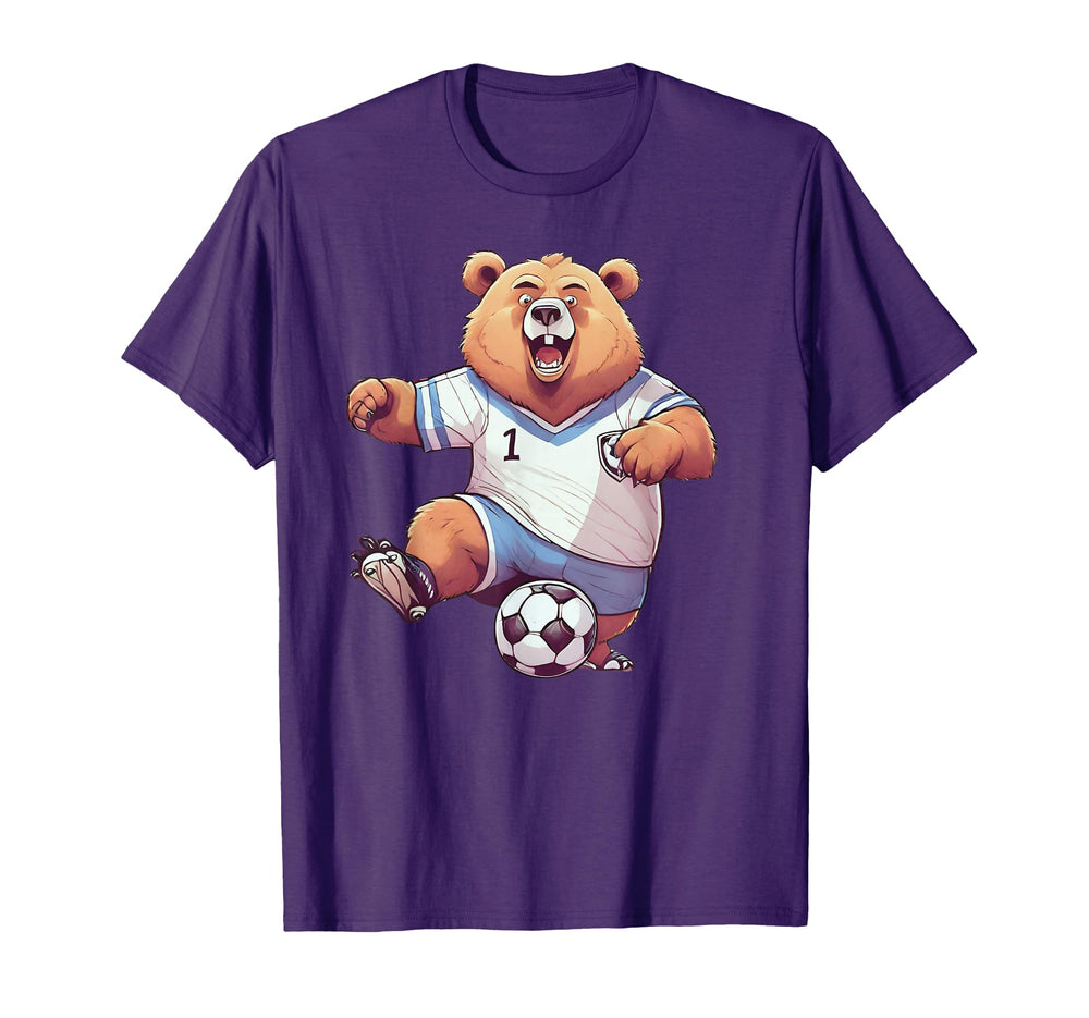 Funny Football Soccer Player Coach T-Shirt - Custom Art Print for Adults