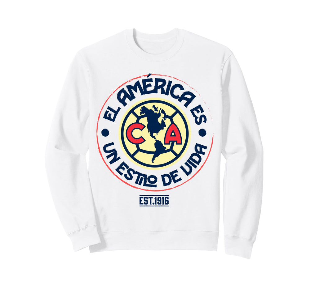 Club America Soccer Is Way Life Sweatshirt - Custom Art Print Men Women