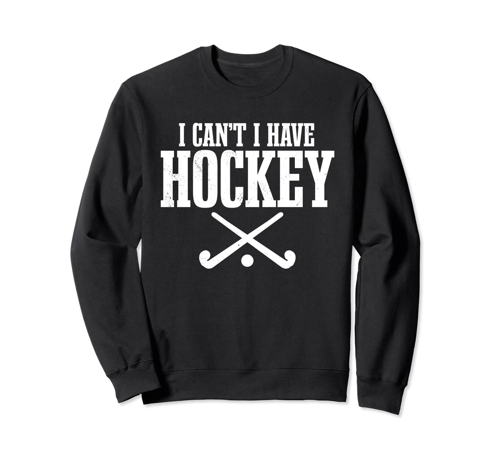 Field Hockey Player Sweeper Sweatshirt - Streetwear Style Men Women