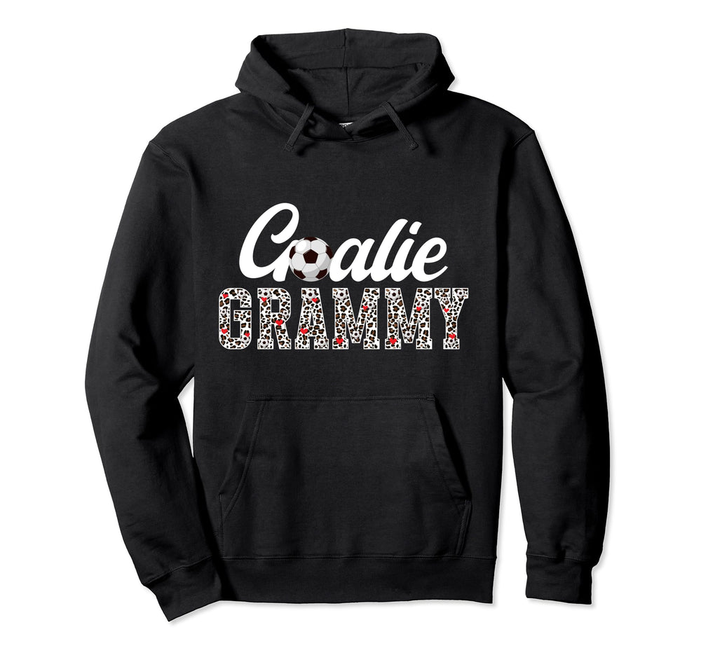 Soccer Goalie Grammy Leopard Soccer Hoodie - Casual Everyday Wear Unisex