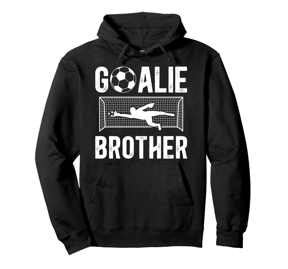 Soccer Goalie Brother Soccer Keeper Bro Hoodie - Minimalist Print Men Women