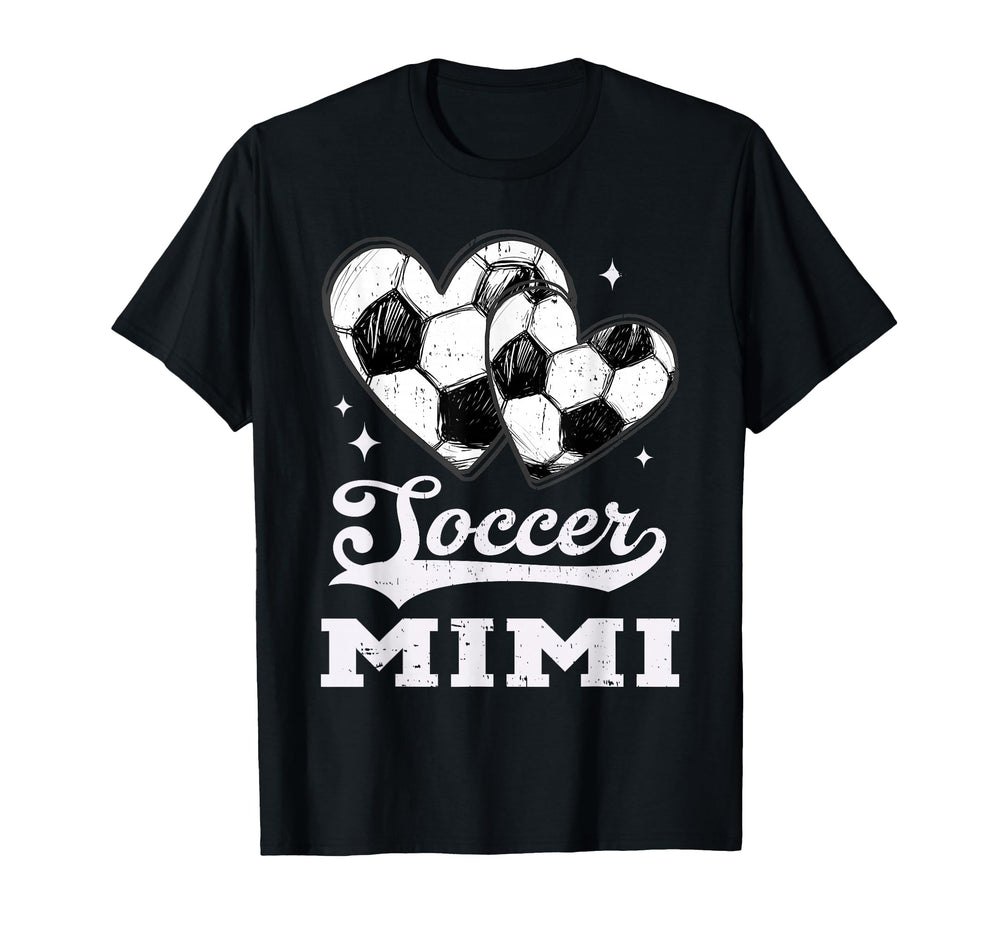 Soccer Heart Mimi Soccer Player T-Shirt - Casual Everyday Wear Men Women