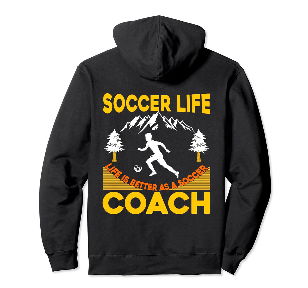 Soccer Coaching Training Trainer Soccer Hoodie - Unique Graphic Unisex