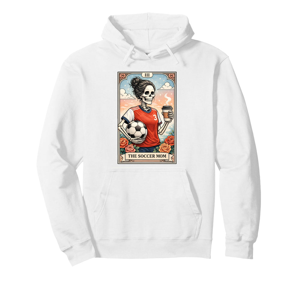 Soccer Mom Soccer Mama Game Day Vibes Hoodie - Graphic Print Unisex