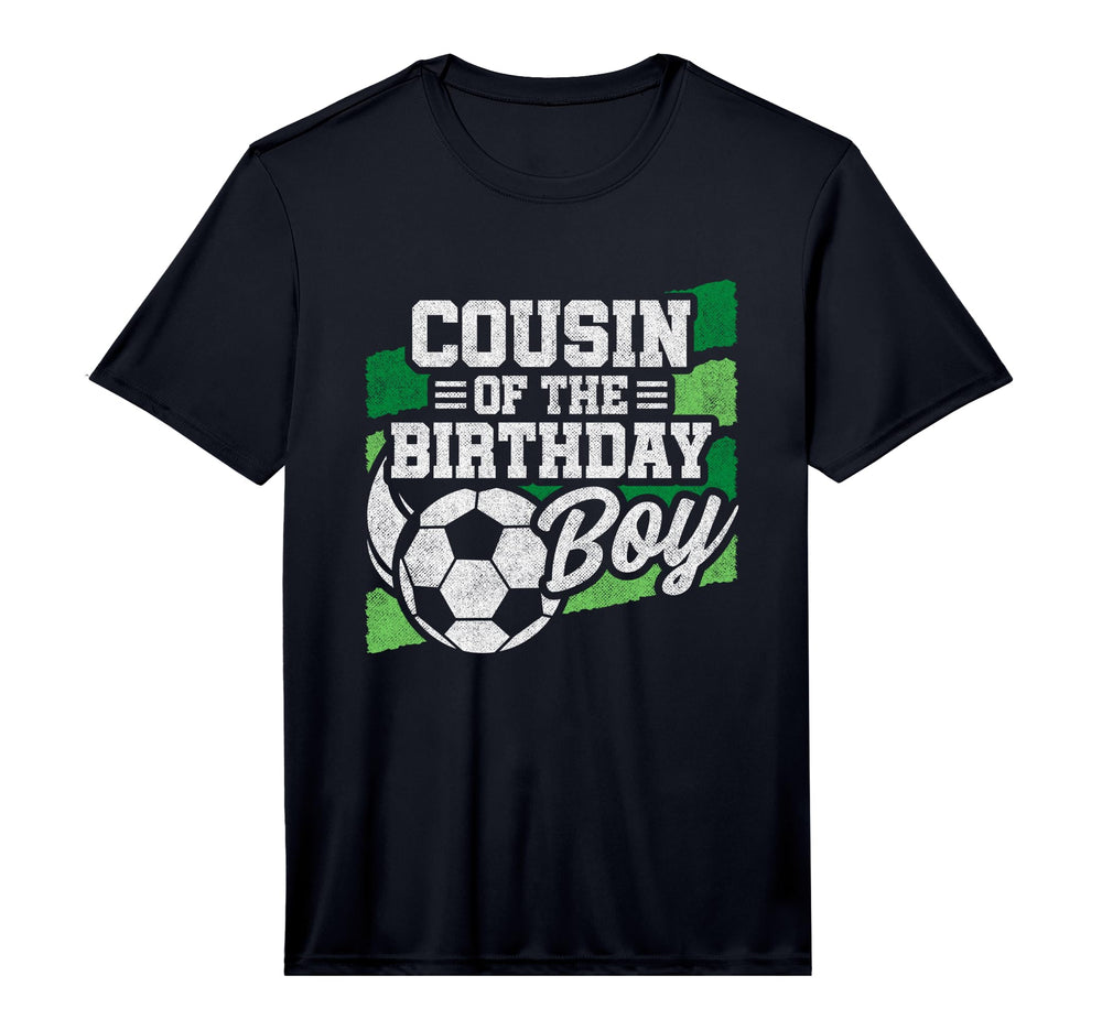 Birthday Cousin Soccer Birthday Soccer T-Shirt - Minimalist Print Unisex