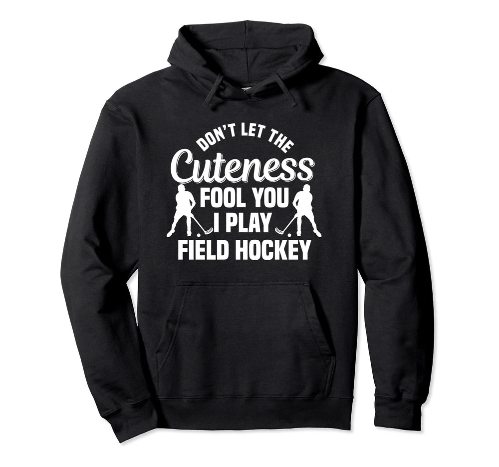 Field Hockey Player Cuteness Hoodie - Custom Art Print for Adults
