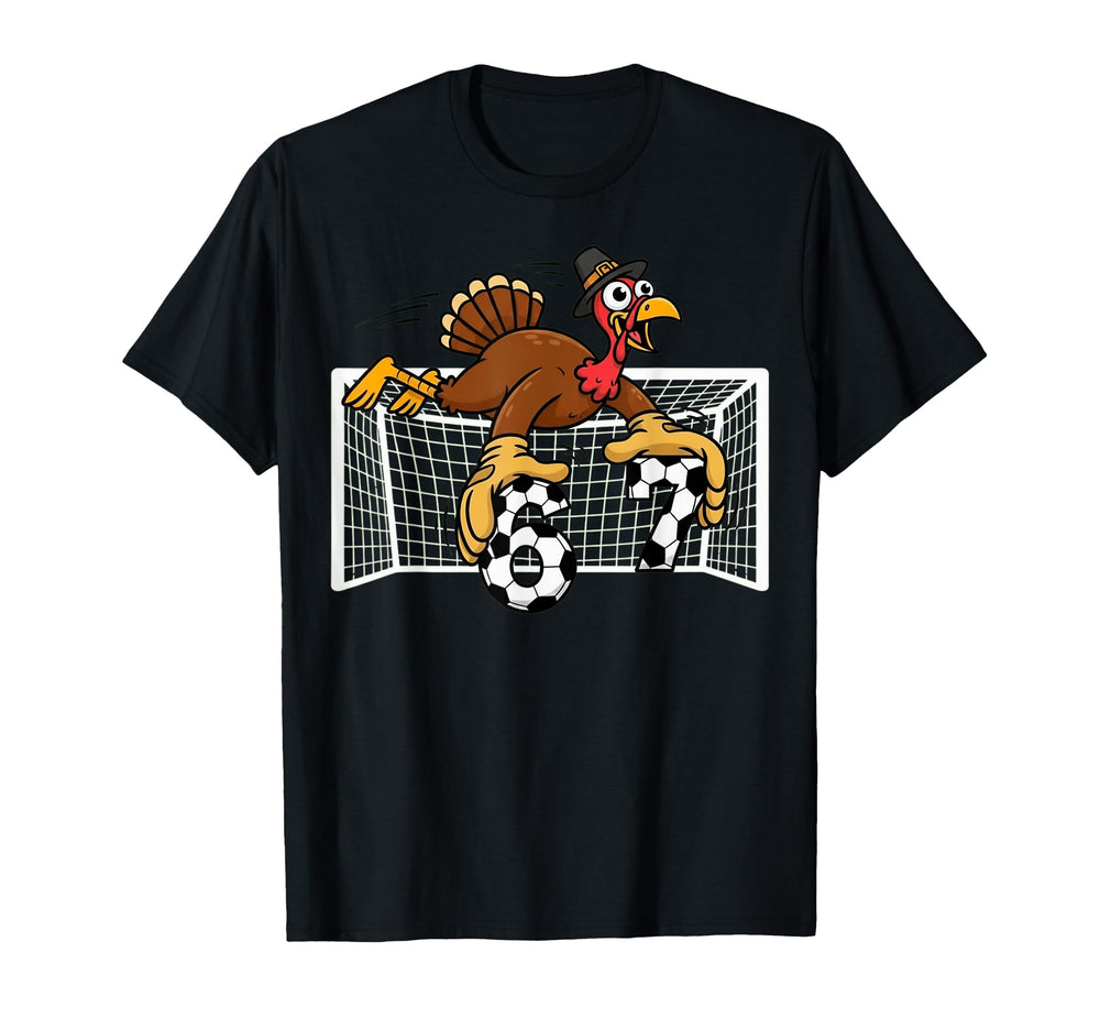 Turkey Goalie Soccer 67 Six Seven T-Shirt - Novelty Apparel Unisex