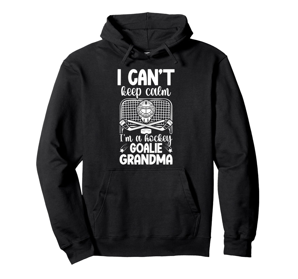 Im Hockey Goalie Grandma Ice Hockey Hoodie - Novelty Apparel Men Women