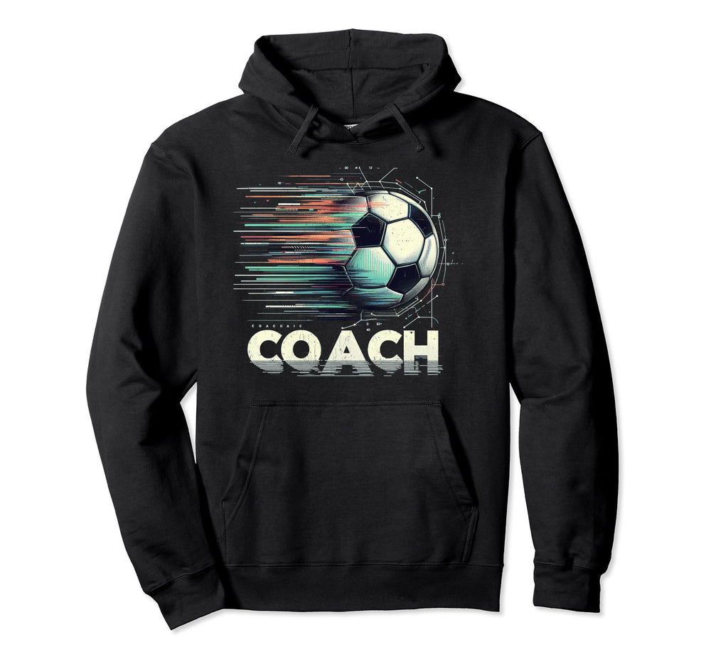 Soccer Coach Training Coaching Hoodie - Casual Everyday Wear for Adults