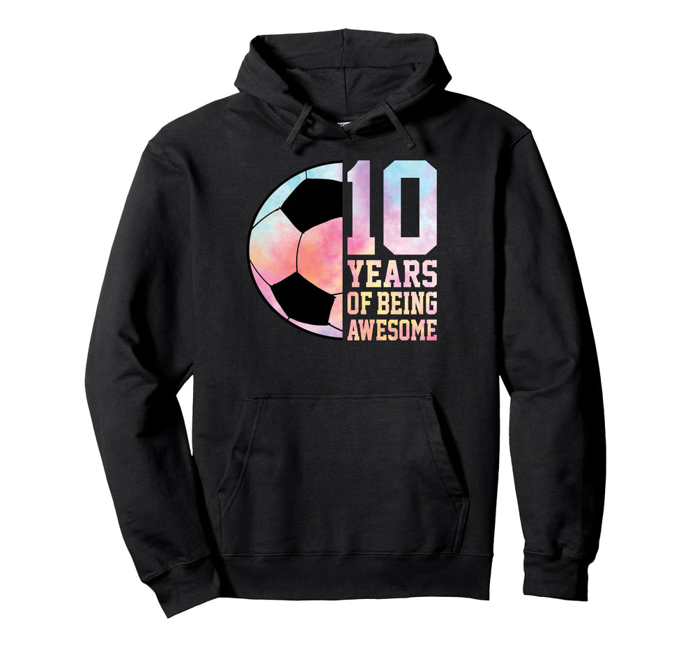 10 Years Being Awesome 10Th Birthday Hoodie - Graphic Print Men Women