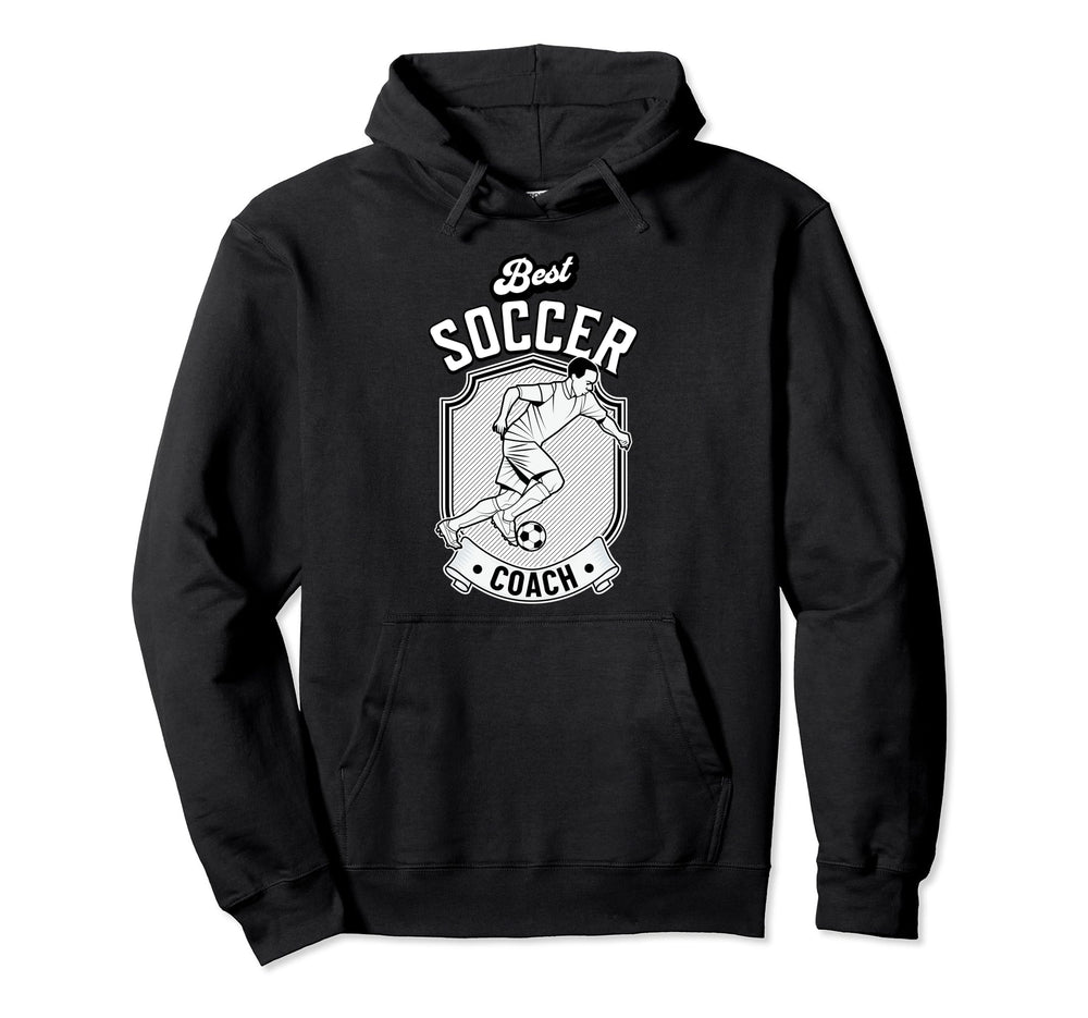 Fun Gift Best Soccer Coach Hoodie - Streetwear Style for Adults