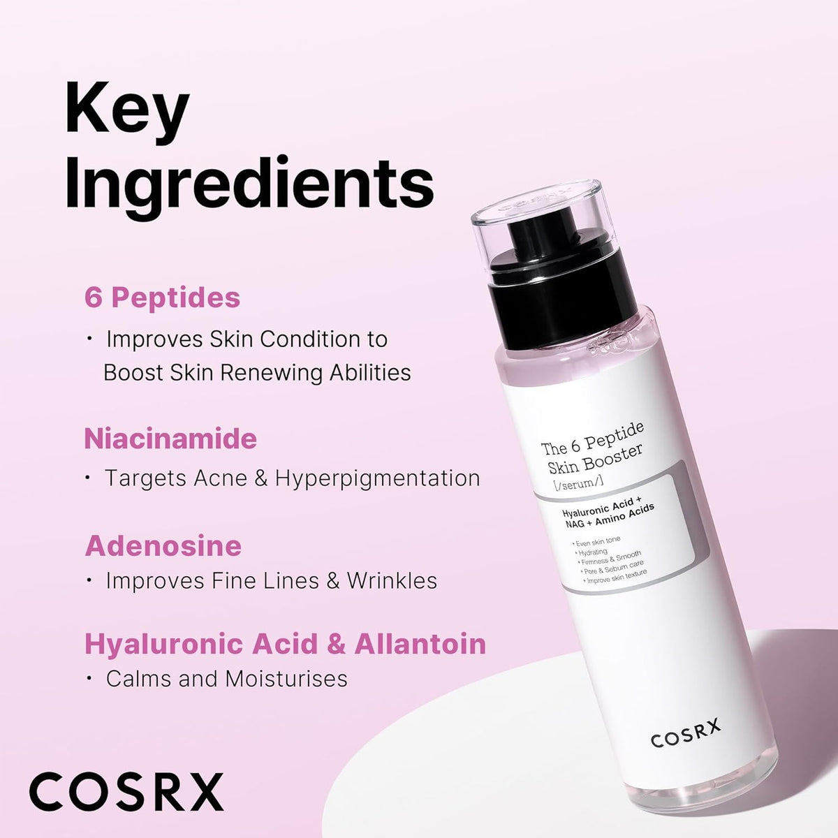 Cosrx The 6 Peptide Skin Booster - Snipetell