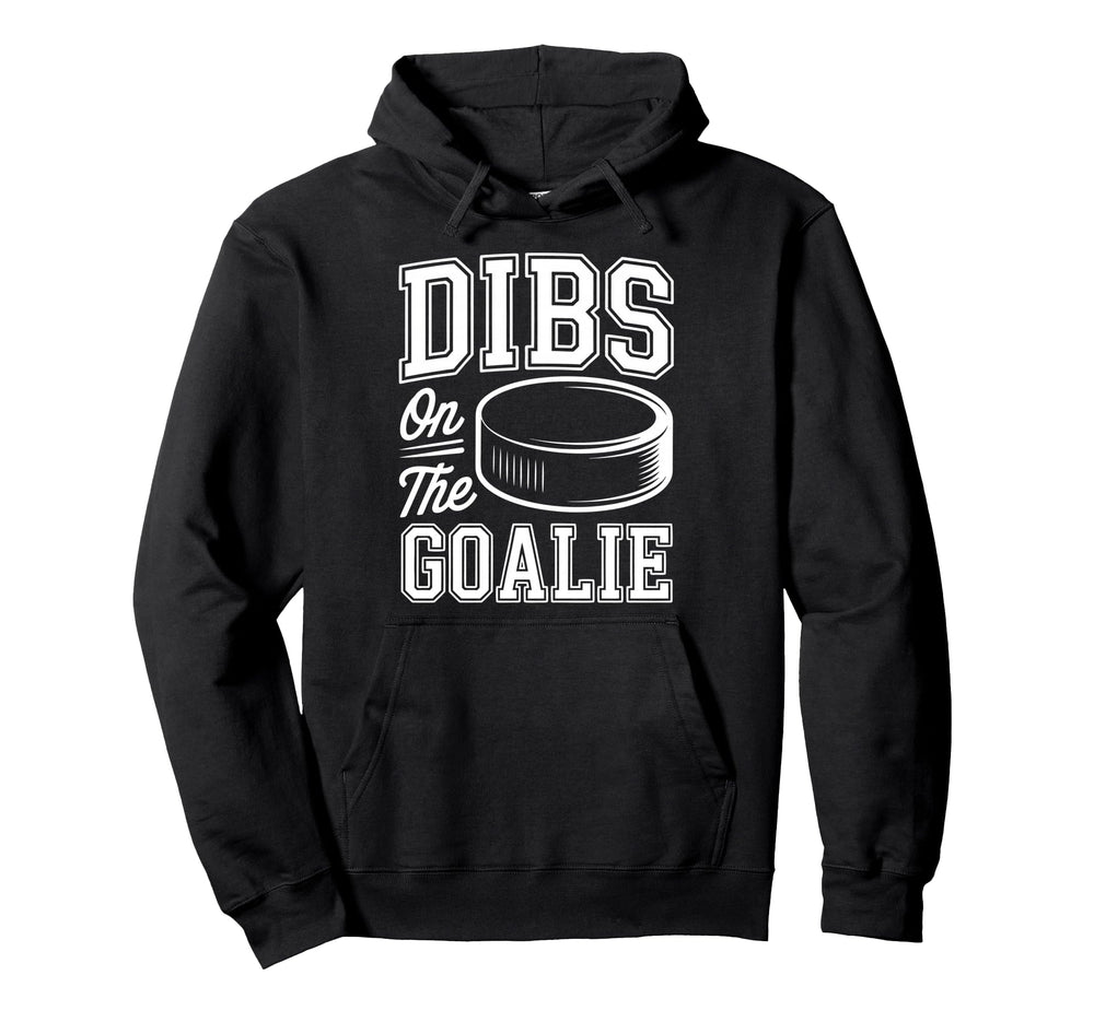 Ice Hockey Goalie Goalkeeper Hockey Hoodie - Minimalist Print for Adults