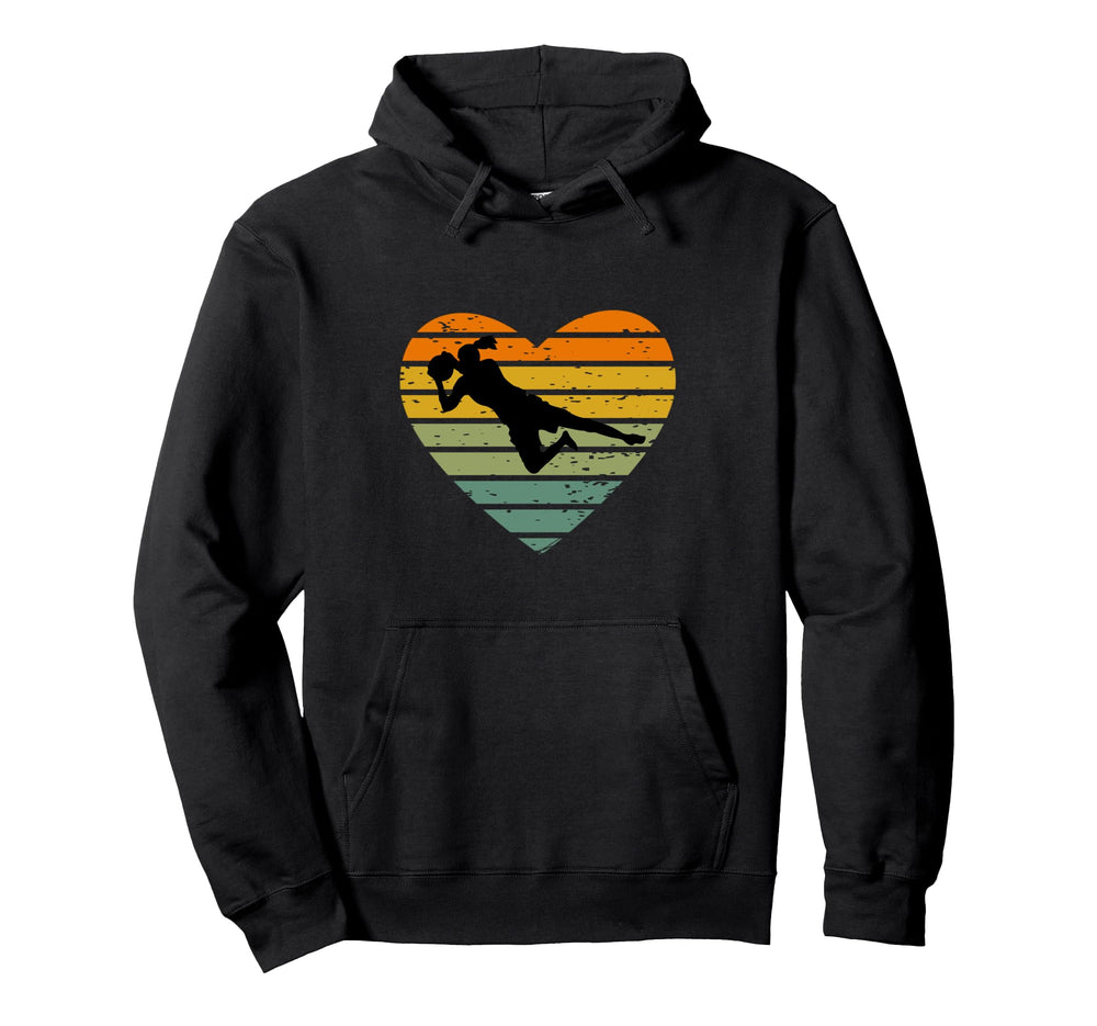 Goalkeeper Football Player Womens Hoodie - Casual Everyday Wear Unisex