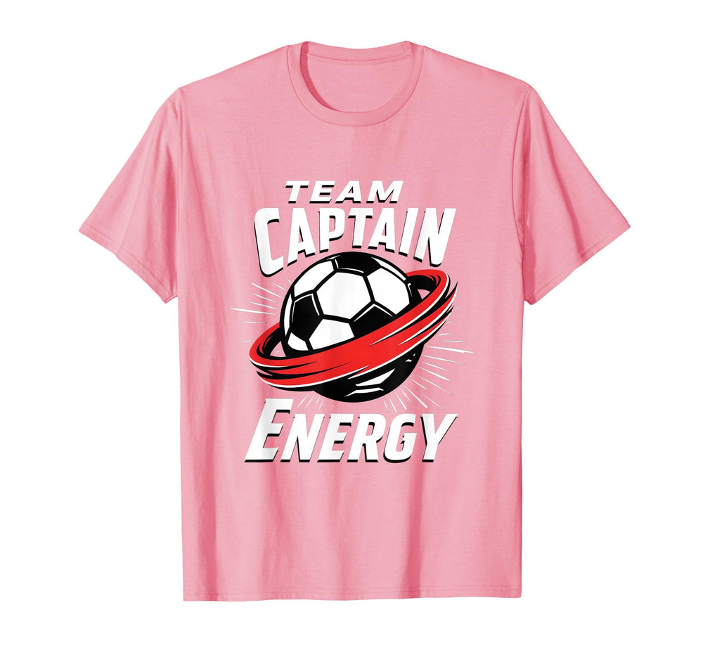 Team Captain Energy Soccer T-Shirt - Novelty Apparel Men Women