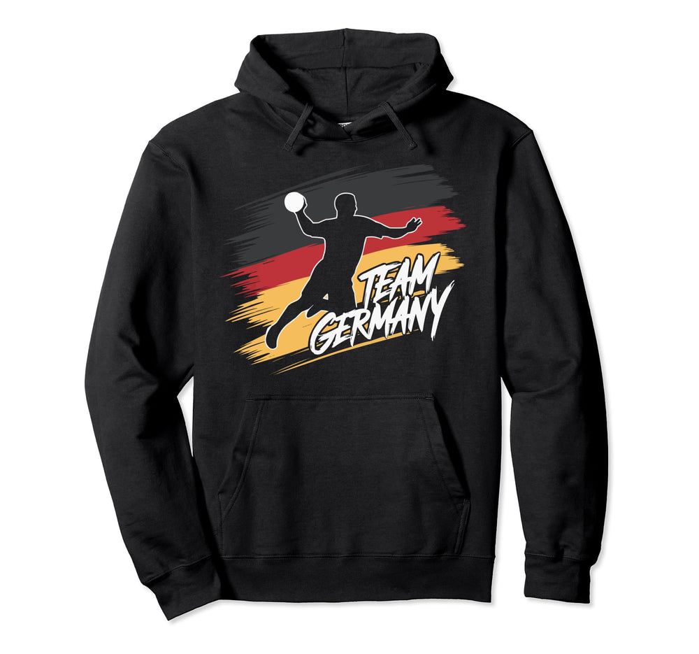 I Love Handball Player Sports Hoodie - Novelty Apparel for Adults