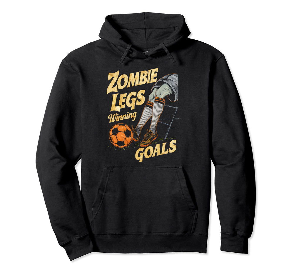 Soccer Halloween Spooky Goalkeeper Trick Hoodie - Custom Art Print Unisex