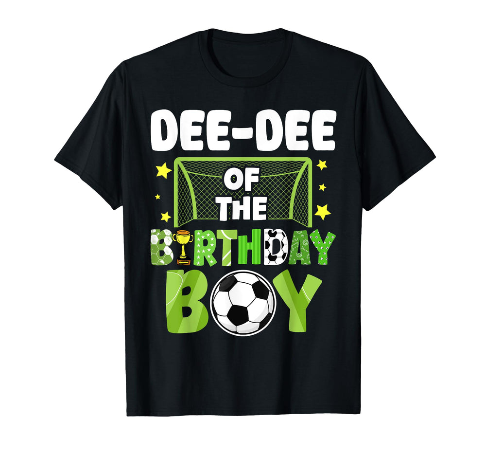 Soccer Dee Dee Birthday Party Soccer T-Shirt - Minimalist Print Unisex