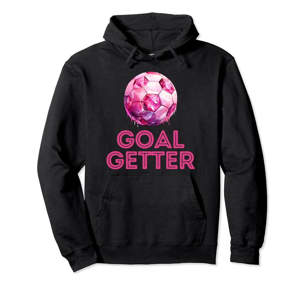 Goal Getter Soccer Player Striker Hoodie - Novelty Apparel for Adults