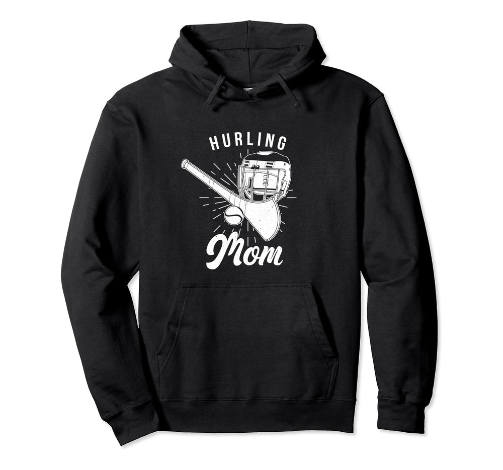 Hurling Helmet Athletic Goalkeeper Camogie Hoodie - Trendy Graphic Unisex