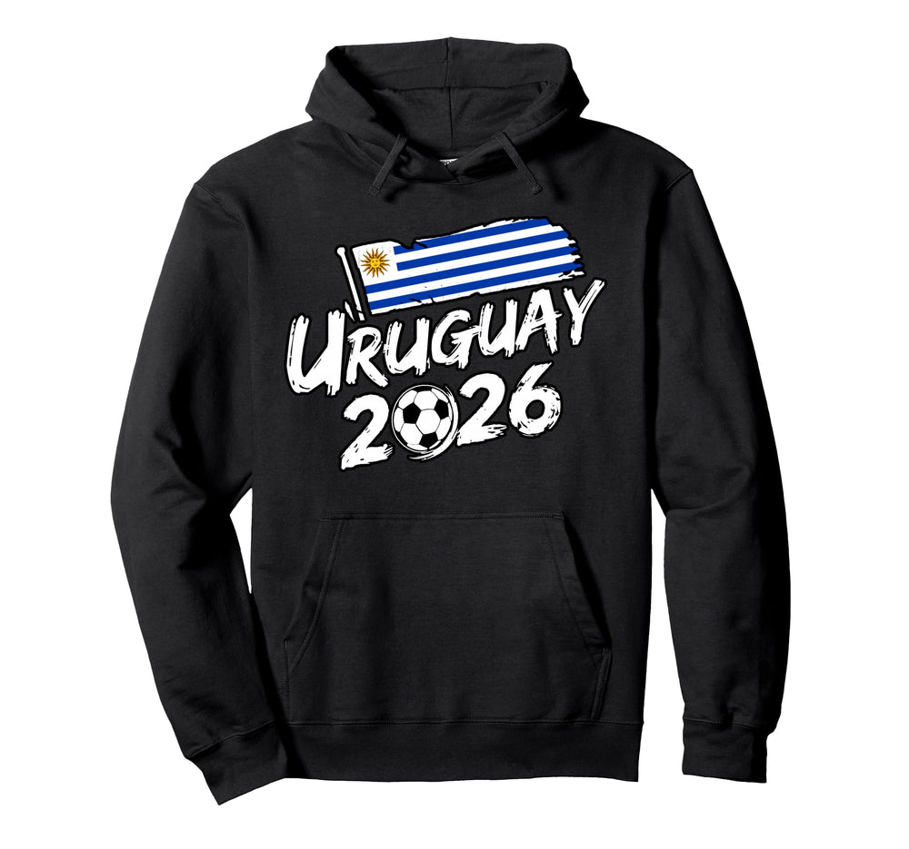 Uruguay Soccer Football Game Player Fan Hoodie - Unique Graphic Unisex