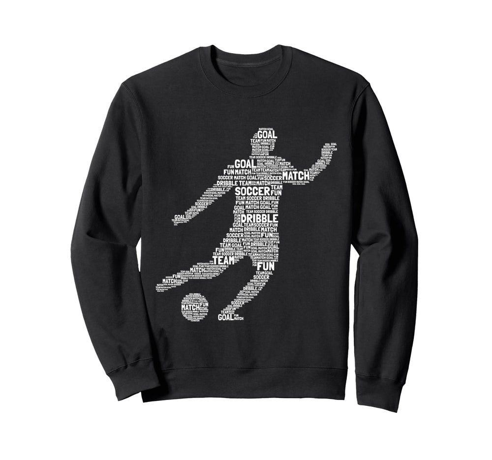 Soccer Player Coaches Fan Sweatshirt - Novelty Apparel Men Women
