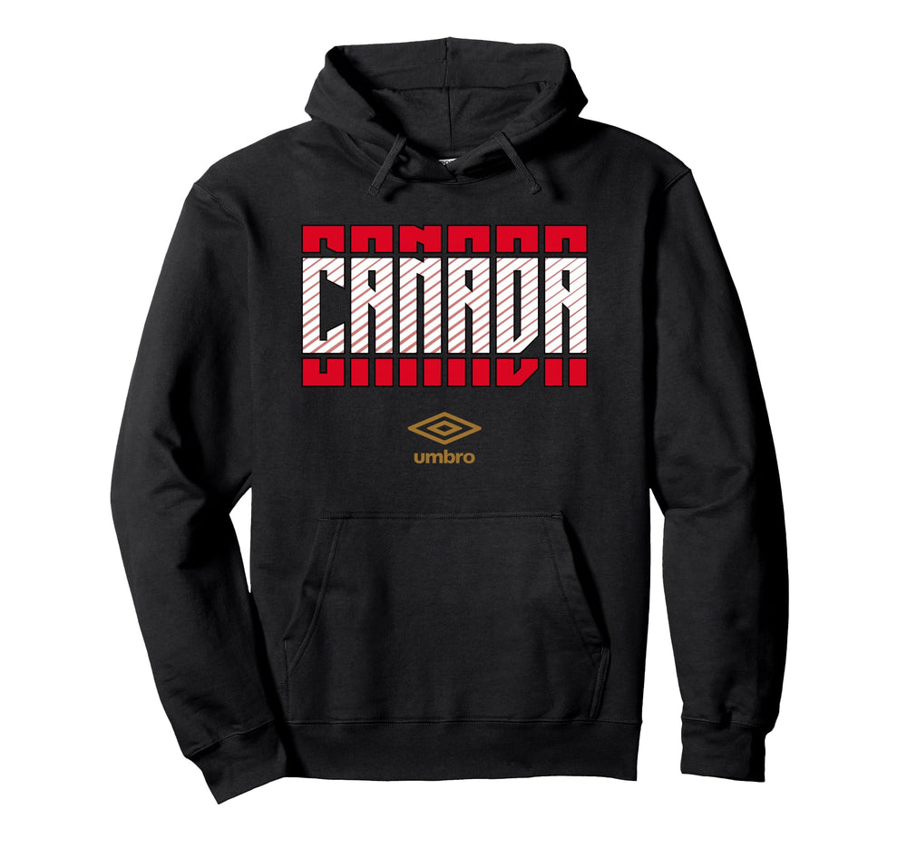 Umbro International Soccer Canada Stacked Hoodie - Graphic Print Men Women