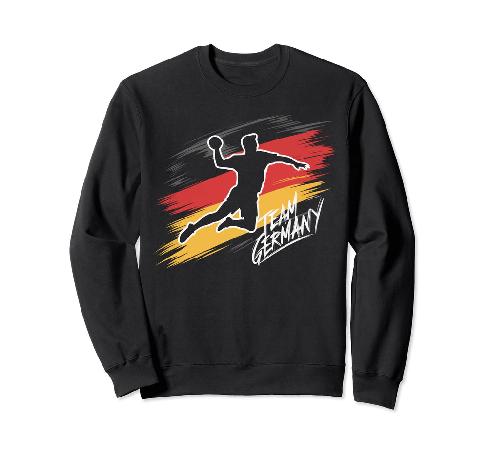 I Love Handball Player Sports Sweatshirt - Custom Art Print Unisex
