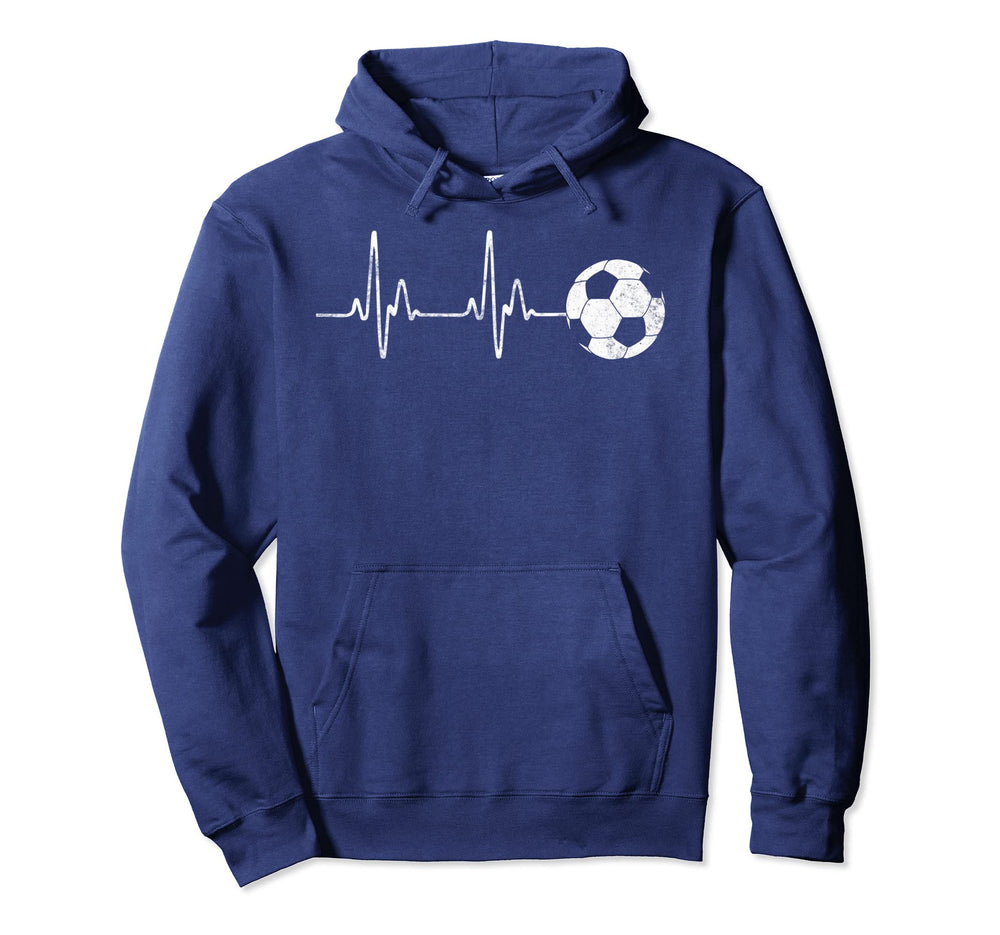 Soccer Heartbeat Soccer Player T-Shirt - Graphic Print Men Women