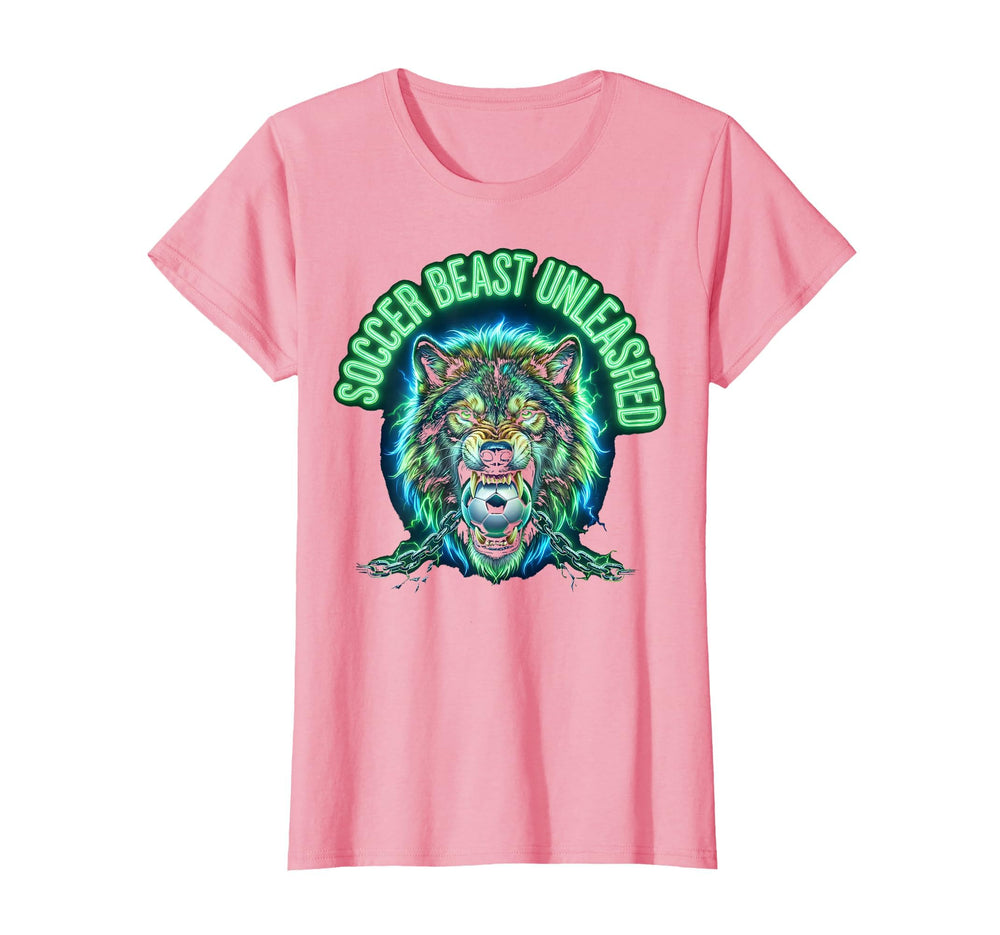Soccer Beast Unleashed Soccer T-Shirt - Graphic Print Men Women