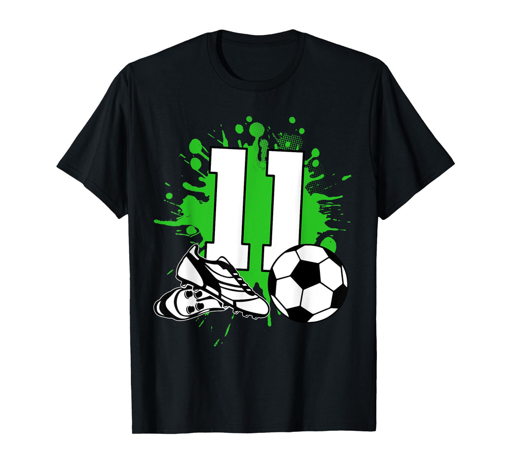 11Th Birthday 11 Years Football T-Shirt - Fun Novelty Design Men Women