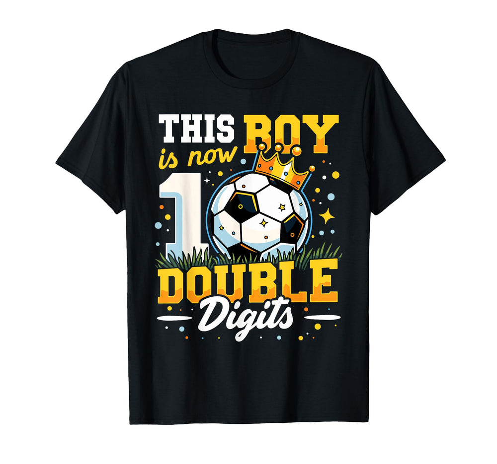 This Is Now Double Digits Soccer T-Shirt - Aesthetic Graphic Men Women
