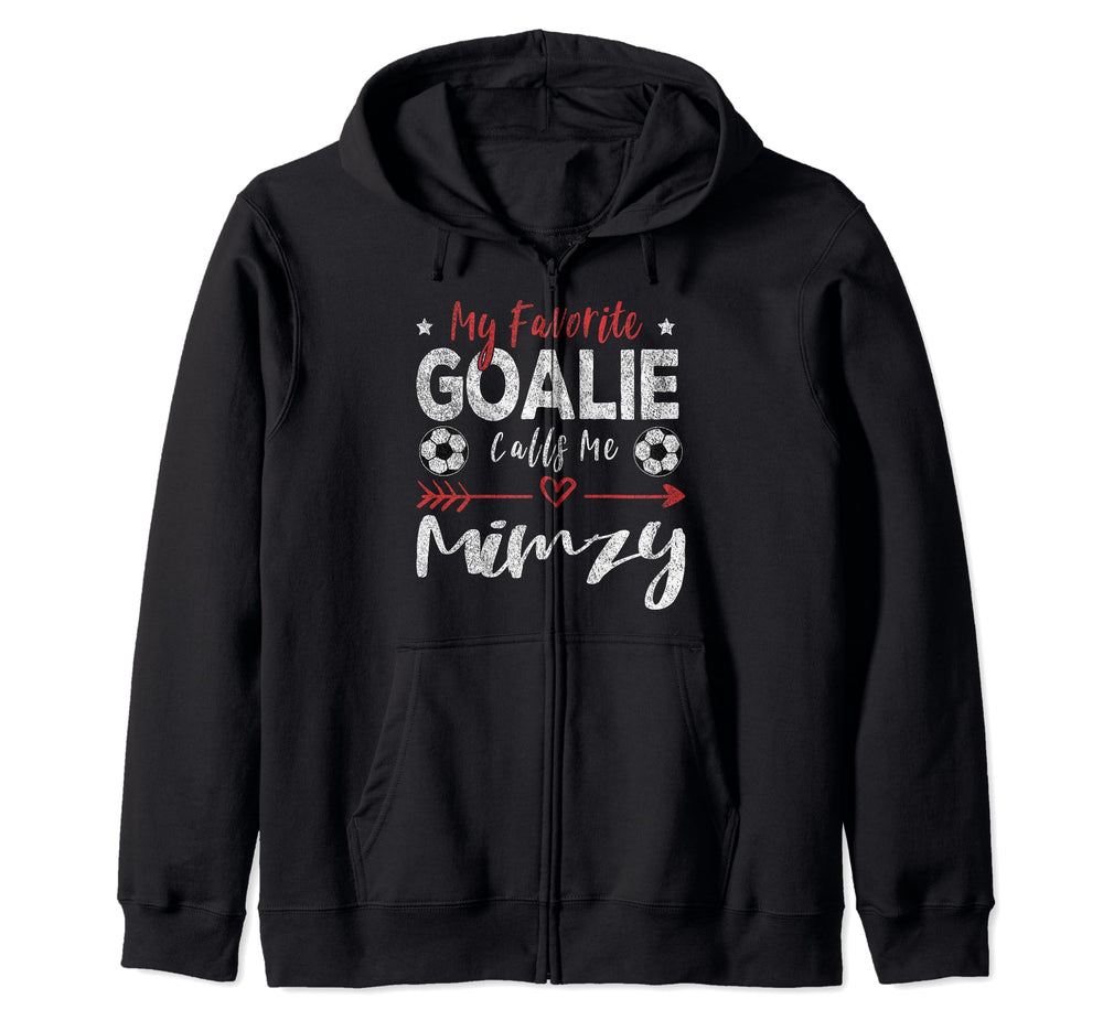 Funny Soccer Goalie Goalkeeper Mom Hoodie - Unique Graphic Men Women