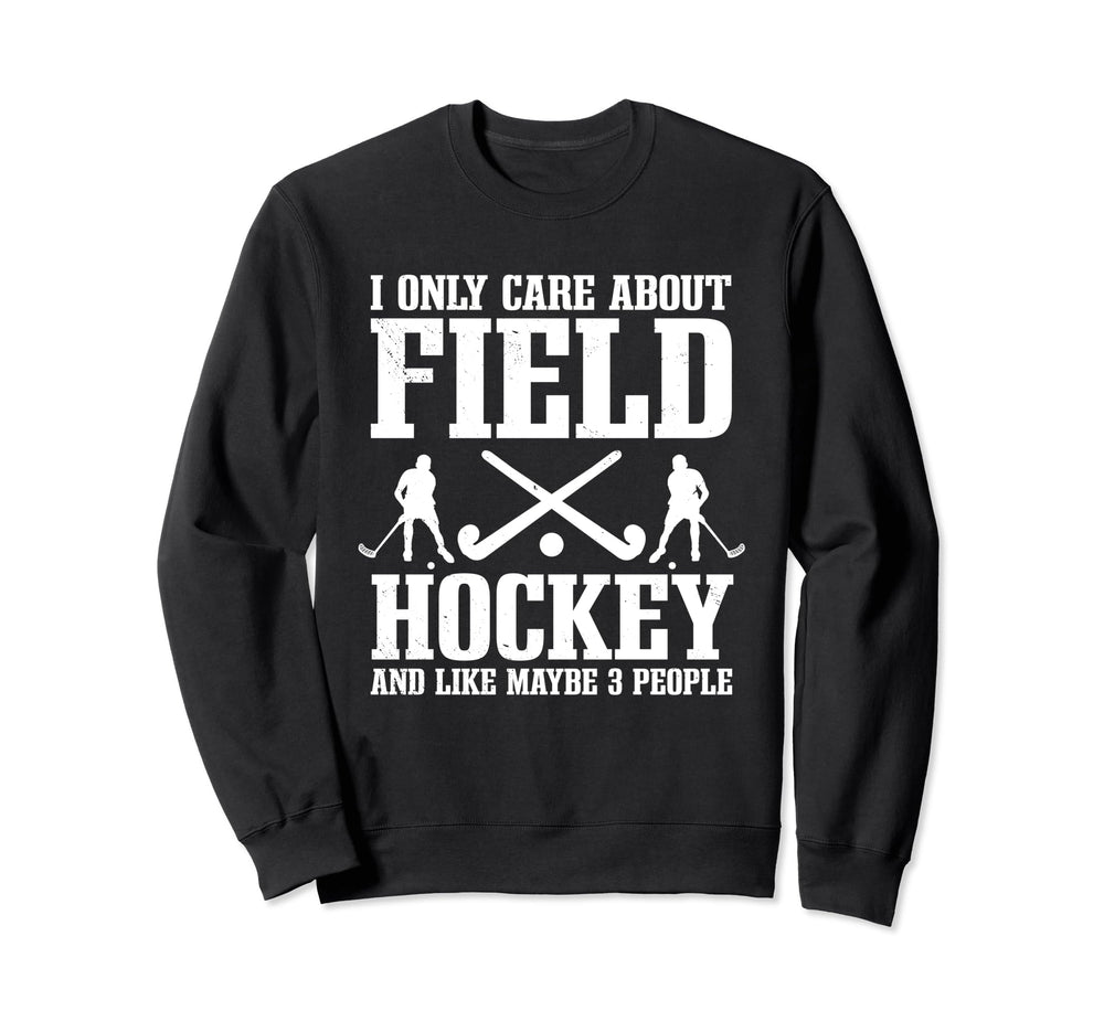Field Hockey Introvert Player Sweatshirt - Unique Graphic for Adults