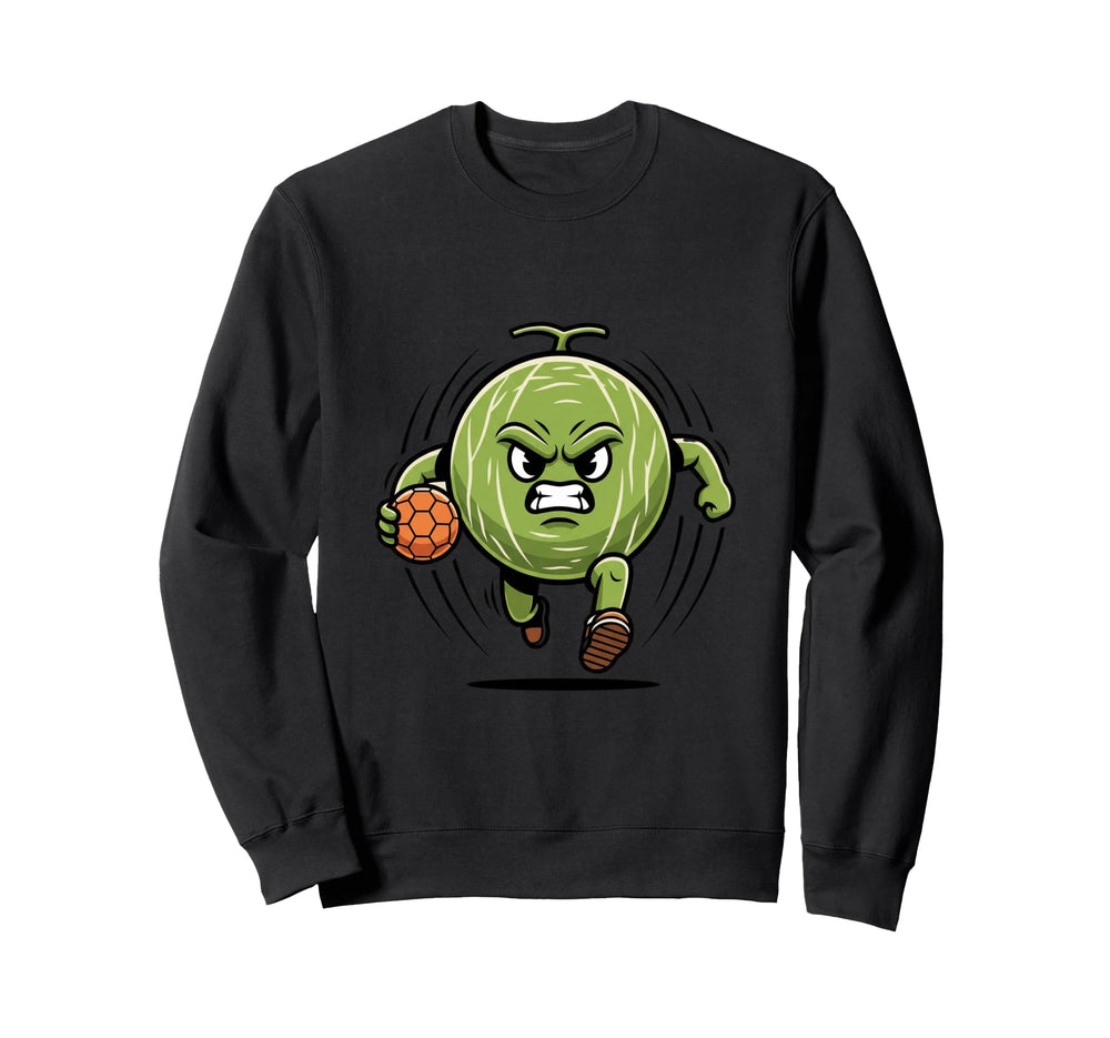 Watermelon Soccer Player Number 7 Sweatshirt - Streetwear Style for Adults