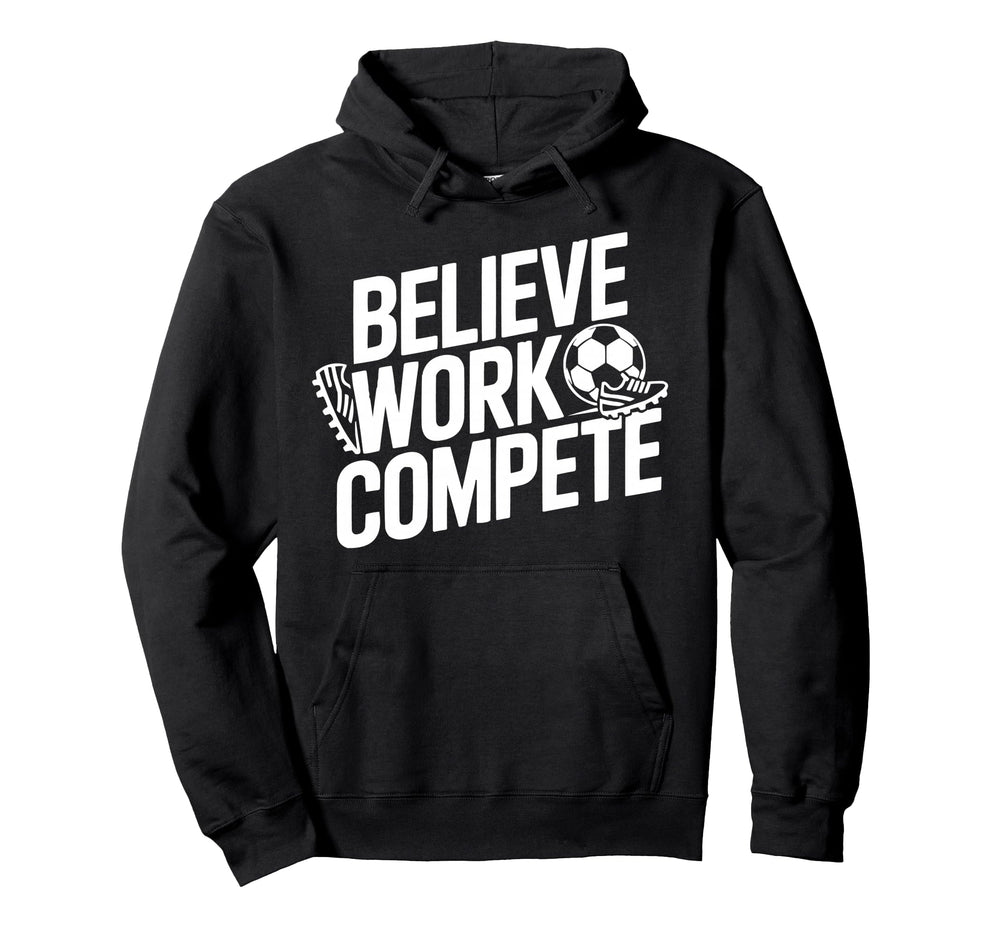 Christian Soccer Player Religious Hoodie - Aesthetic Graphic Men Women