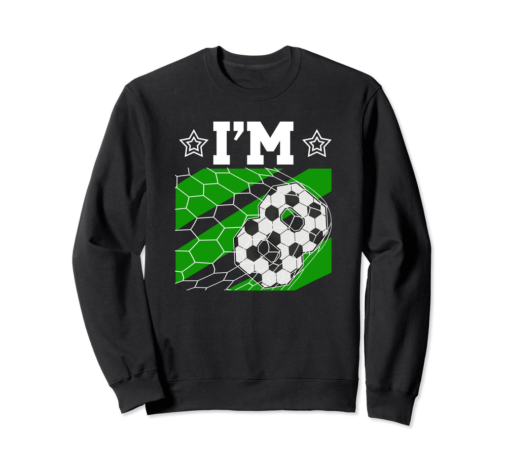 8Th Birthday Party Soccer 8 Year Sweatshirt - Novelty Apparel Men Women