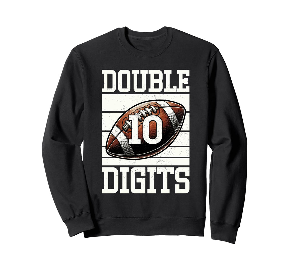 Double Digits Birthday Decorations Sweatshirt - Trendy Graphic for Adults