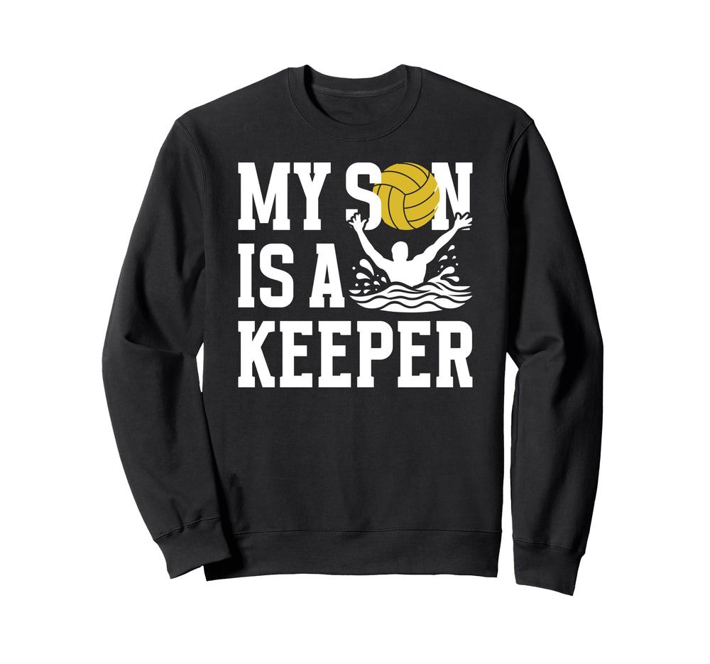 Proud Water Polo Keeper Mom Water Sweatshirt - Aesthetic Graphic Unisex