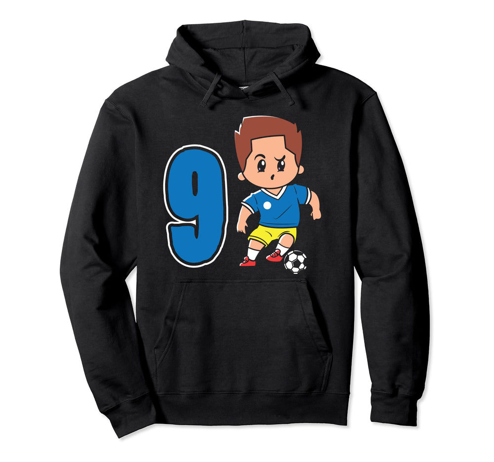8Th Birthday 8 Years Soccer Football Hoodie - Custom Art Print Unisex