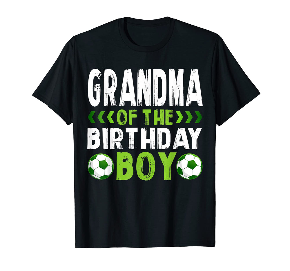 Grandma Birthday Soccer Player Matching T-Shirt - Custom Art Print Unisex