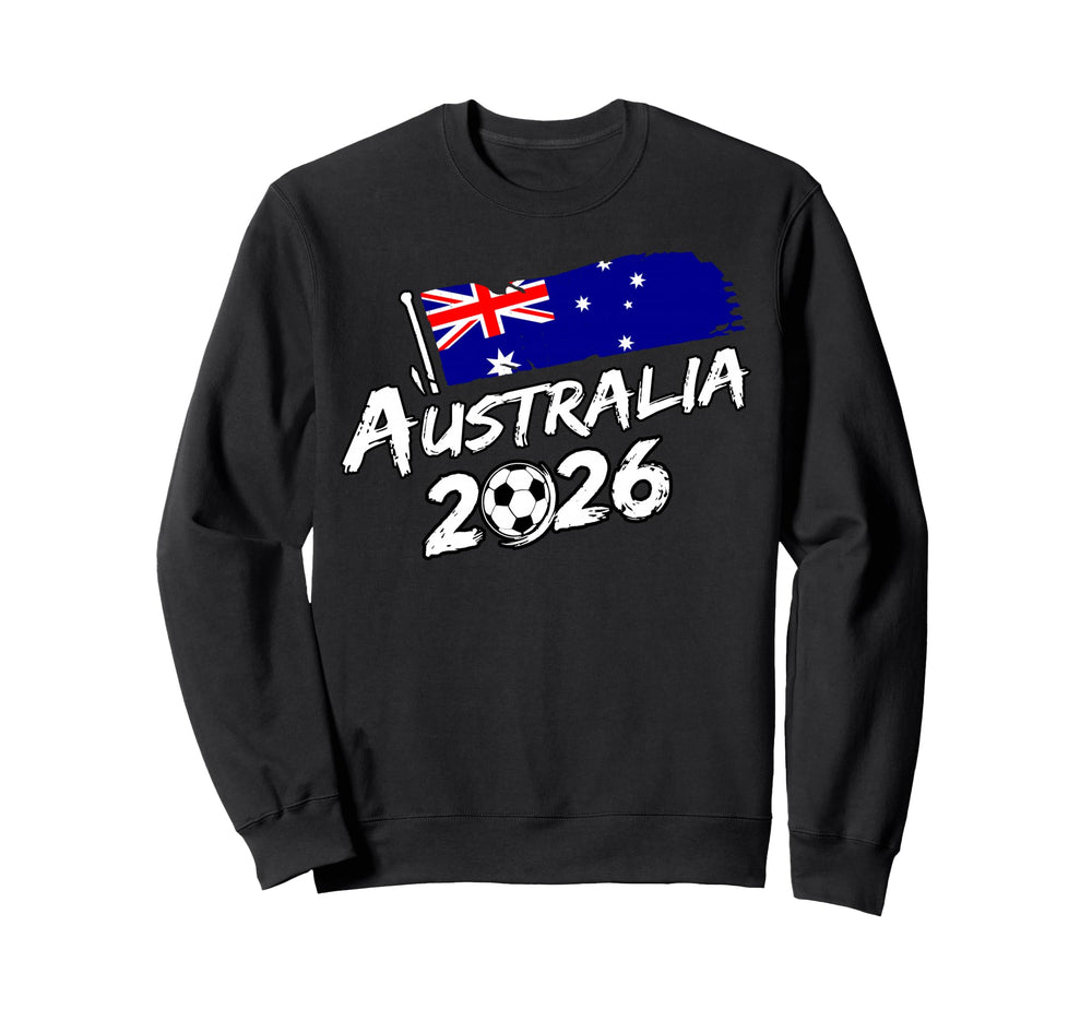 Australia Soccer Football Game Sweatshirt - Aesthetic Graphic Men Women