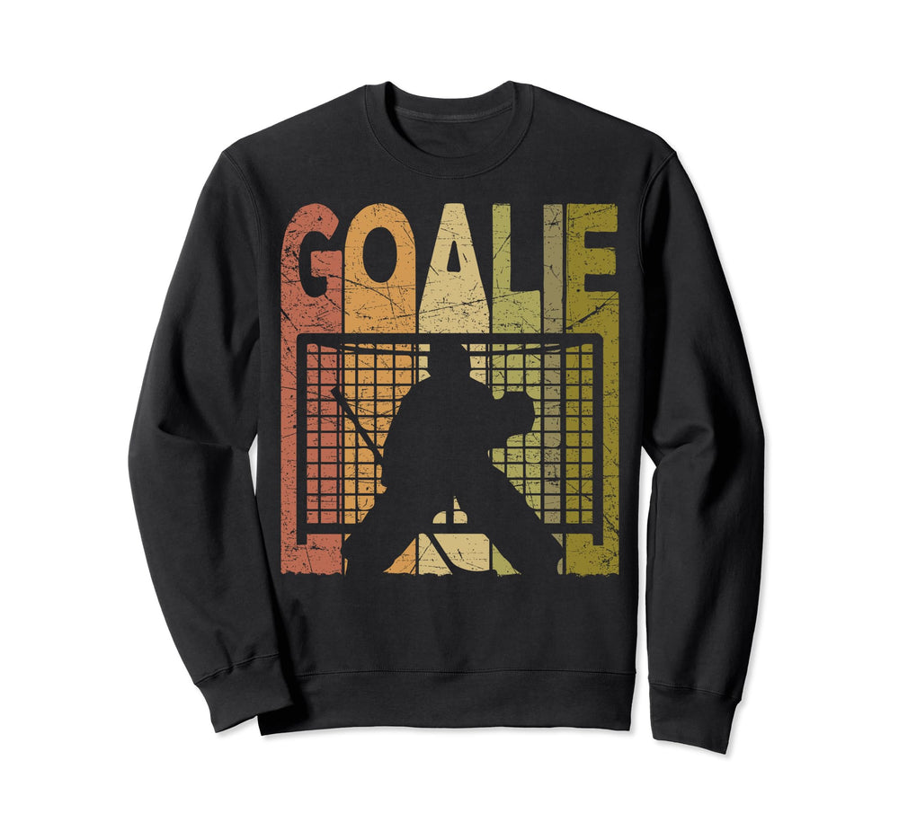 Ice Hockey Goalie Ice Hockey Goalkeeper Sweatshirt - Graphic Print Unisex