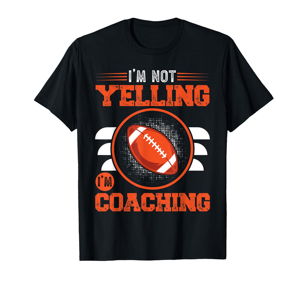 Football Coach T-Shirt - Custom Art Print Men Women